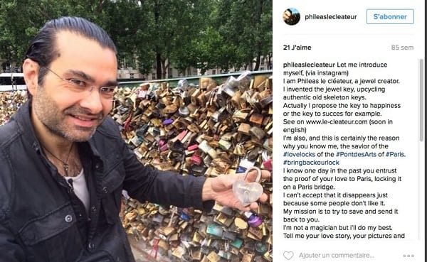 Un cadenas portant les prénoms du couple Obama retrouvé sur les ponts de Paris. Explications