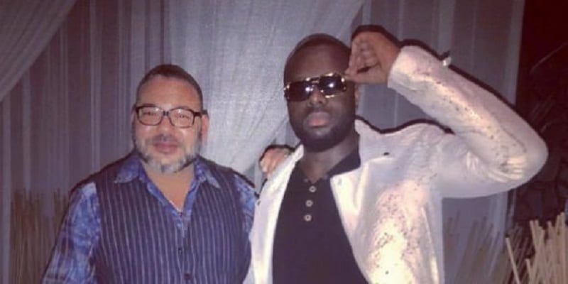 Gims et le roi du Maroc