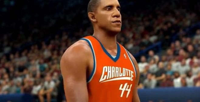USA : Barack Obama dans le jeu vidéo NBA 2K17...Vidéo