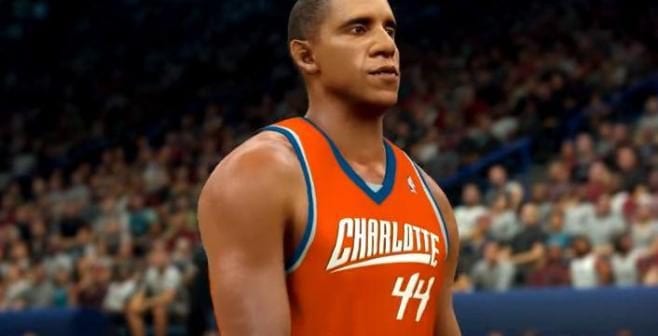 USA : Barack Obama dans le jeu vidéo NBA 2K17...Vidéo