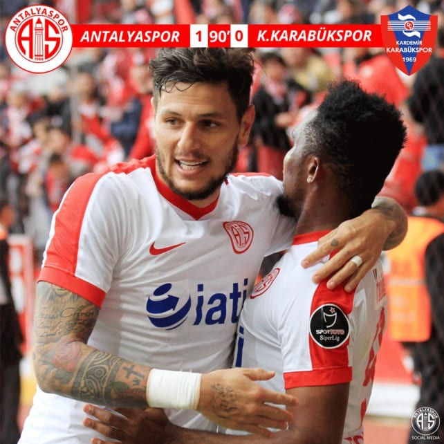 Antalyaspor : Samuel Eto'o offre la victoire à son équipe...Photos