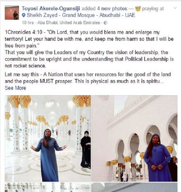 Une chrétienne partage une expérience passionnante après avoir visité une mosquée à Abu Dhabi: PHOTOS