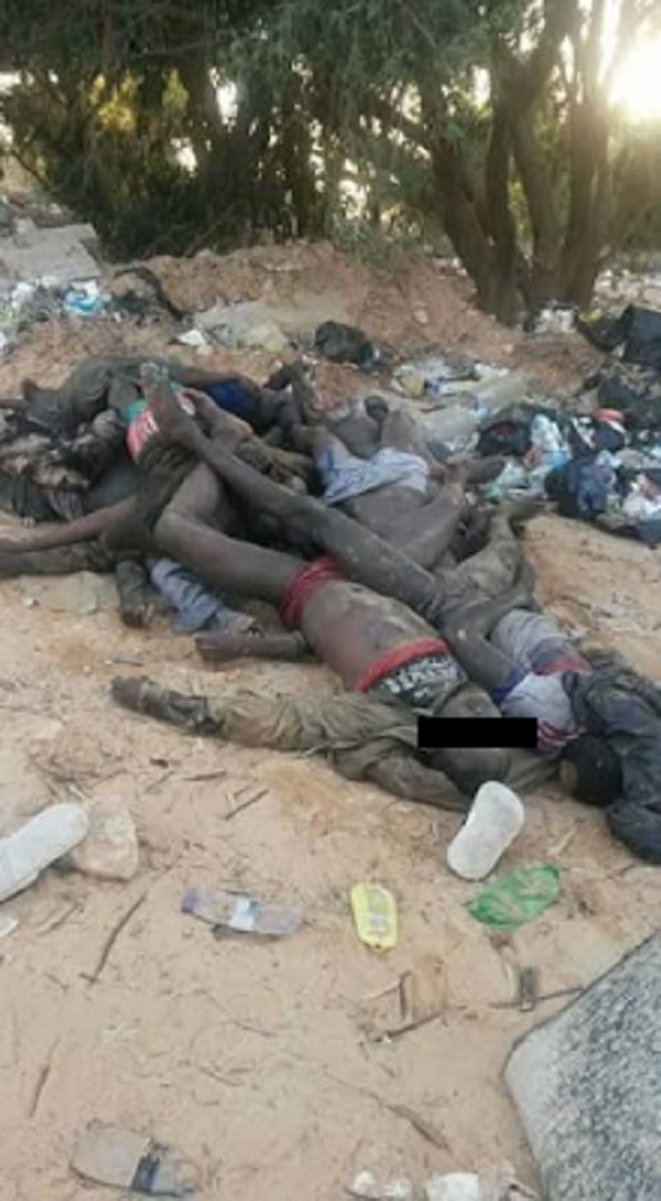 Des migrants africains froidement tués en Libye