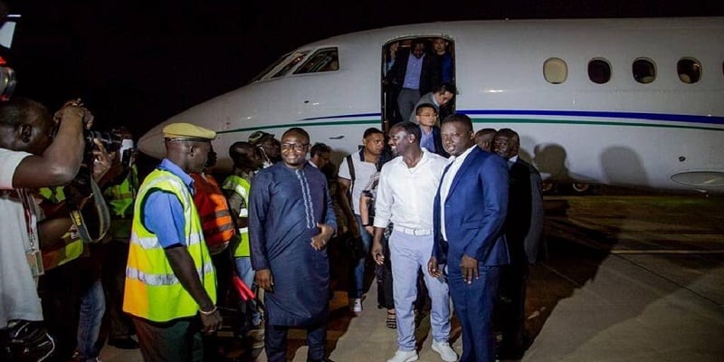 Arrivé de Akon