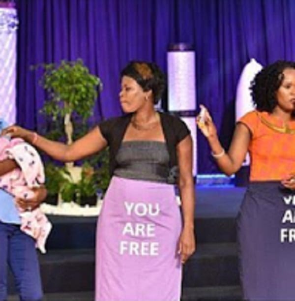 Une femme prétend que l'huile d'onction de son pasteur a changé le s3xe de son bébé