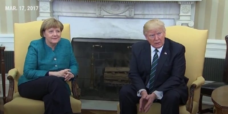 Trump Merkel