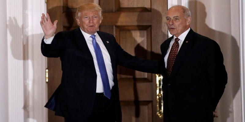 Trump et Kelly