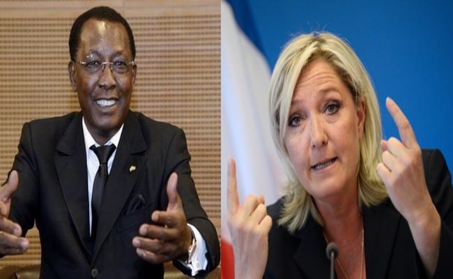 Tchad: malgré les protestations des opposants, Marine Le Pen à N'Djamena
