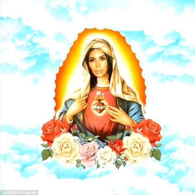 Kim Kardashian provoque la colère des internautes en se comparant à la Vierge Marie: PHOTOS
