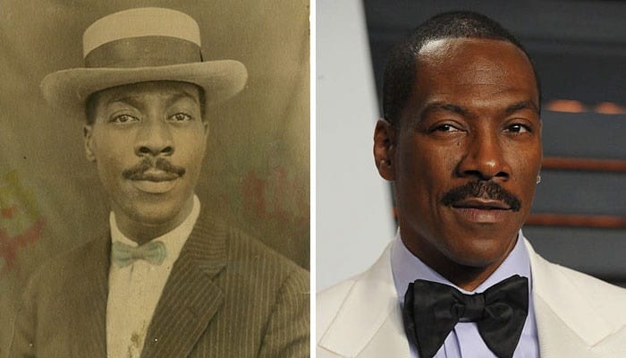 Top 13 des célébrités avec leurs sosies dans le passé...Photos