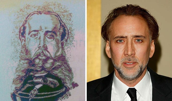 Top 13 des célébrités avec leurs sosies dans le passé...Photos