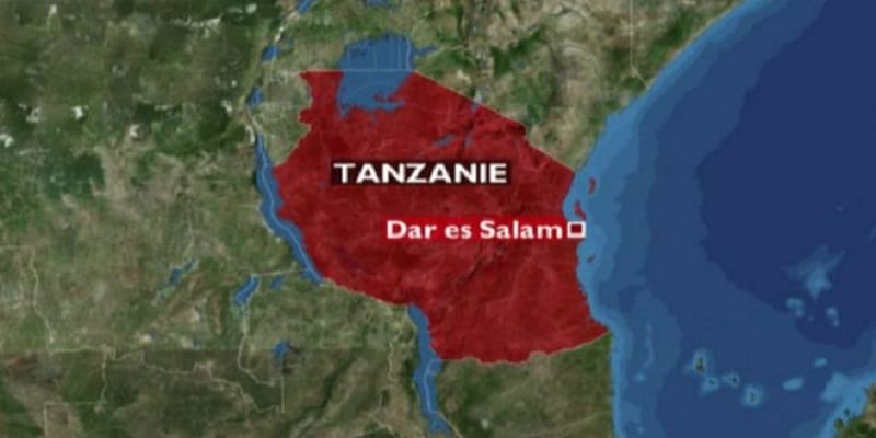 Tanzanie Map