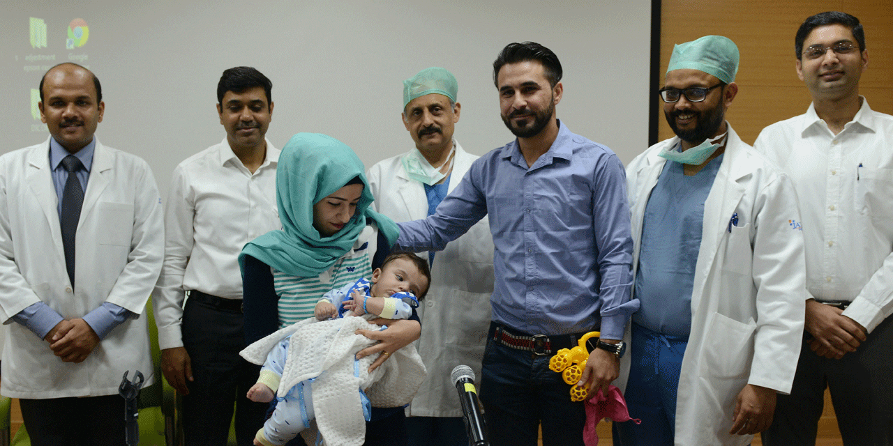 Inde: Né avec huit bras et jambes, un bébé opéré avec succès...photo