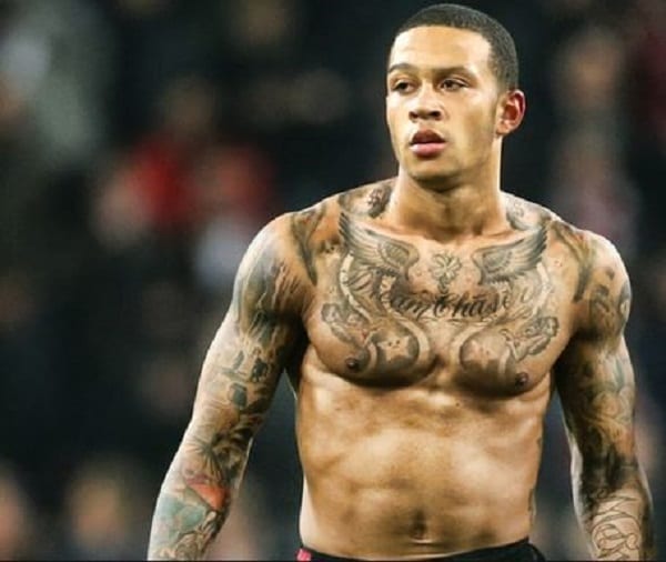 Découvrez en photos 10 footballeurs, rois de tatouages