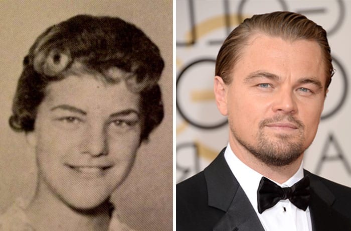 Top 13 des célébrités avec leurs sosies dans le passé...Photos