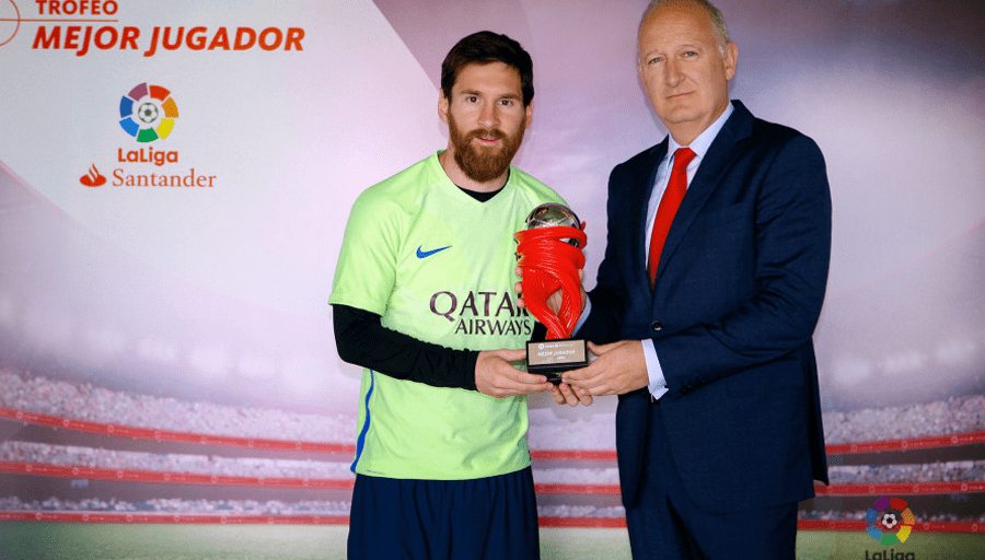 FC Barcelone: Un autre trophée pour Messi...photo