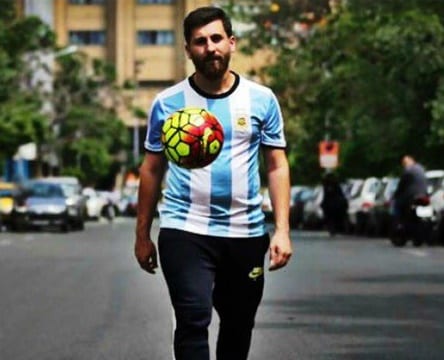 Insolite: un sosie iranien de Lionel Messi fait le buzz...photos