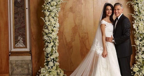 L'acteur américain George Clooney et son épouse Amal enfin parents. Photos