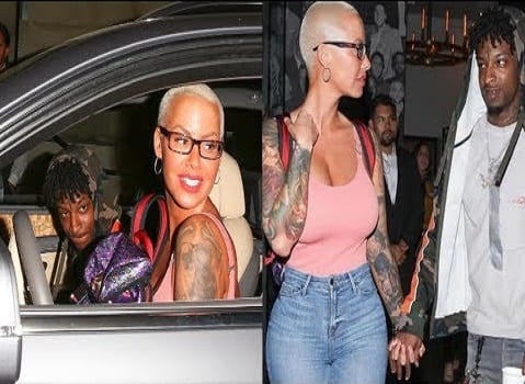 USA: Amber Rose amoureuse d'un autre rappeur? son ex Wiz Khalifa réagit...photos