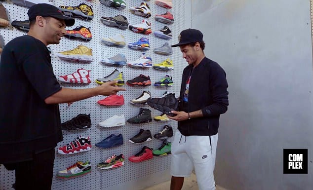 Neymar dépense une somme incroyable sur des chaussures de sport: PHOTOS/VIDÉO