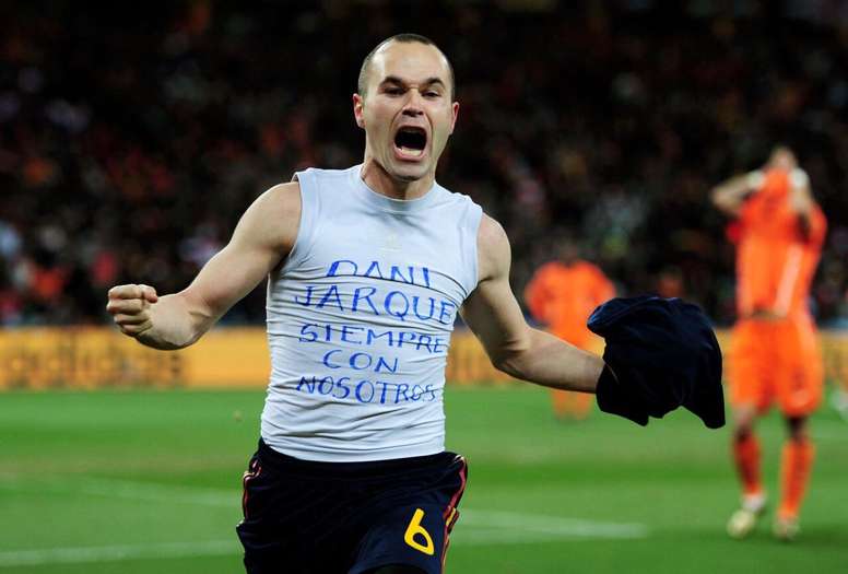 FC Barcelone: l'émouvant hommage de Andrés Iniesta à son ami...photo