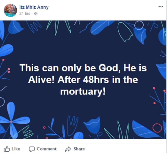 Nigeria: Un pasteur déclaré mort, serait ressuscité 48 heures après