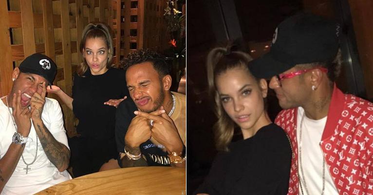 Neymar dans un appartement londonien, avec une autre grande star et c'était chaud...photos
