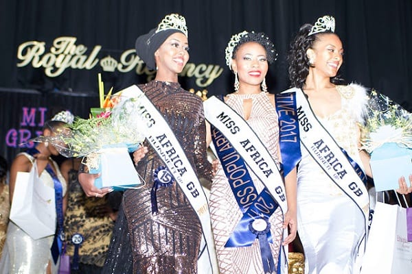 Une camerounaise élue Miss Africa Great Britain 2017