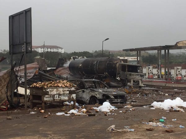 Ghana: une explosion meurtrière dans une station-service