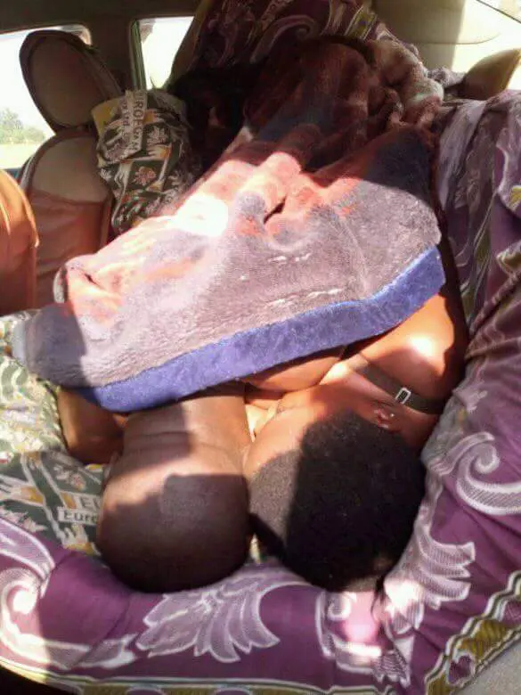 Insolite: Un homme coincé entre les jambes de sa maîtresse en plein ébat s3xuel (photos)