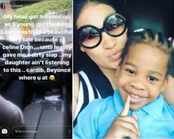 Une actrice nigériane explique pourquoi elle laissera jamais sa fille écouter la musique de Céline Dion