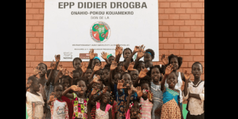Côte d’Ivoire : Didier Drogba fait construire la première école de sa fondation