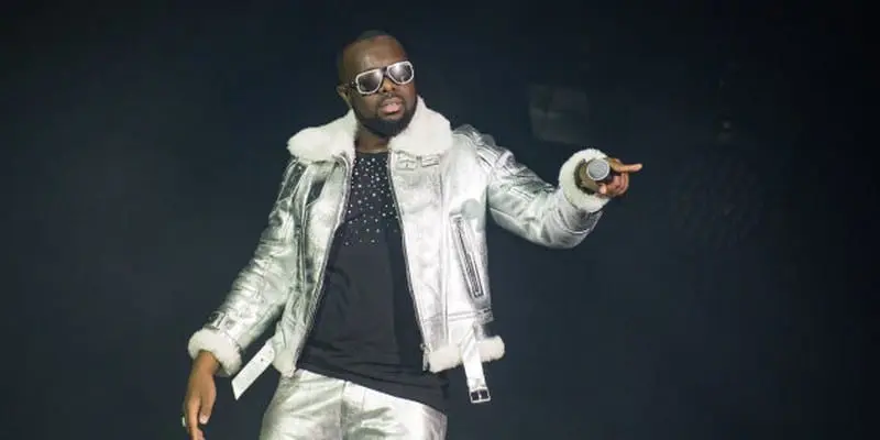 Maitre Gims Performs At AccorHotels Arena In Paris