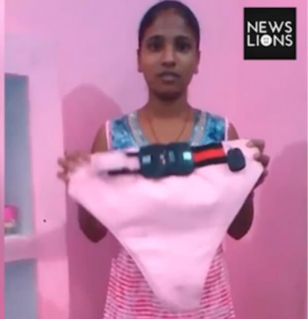 Inde : elle fabrique un sous-vêtement avec verrou et alerte GPS pour prévenir le viol (vidéo)