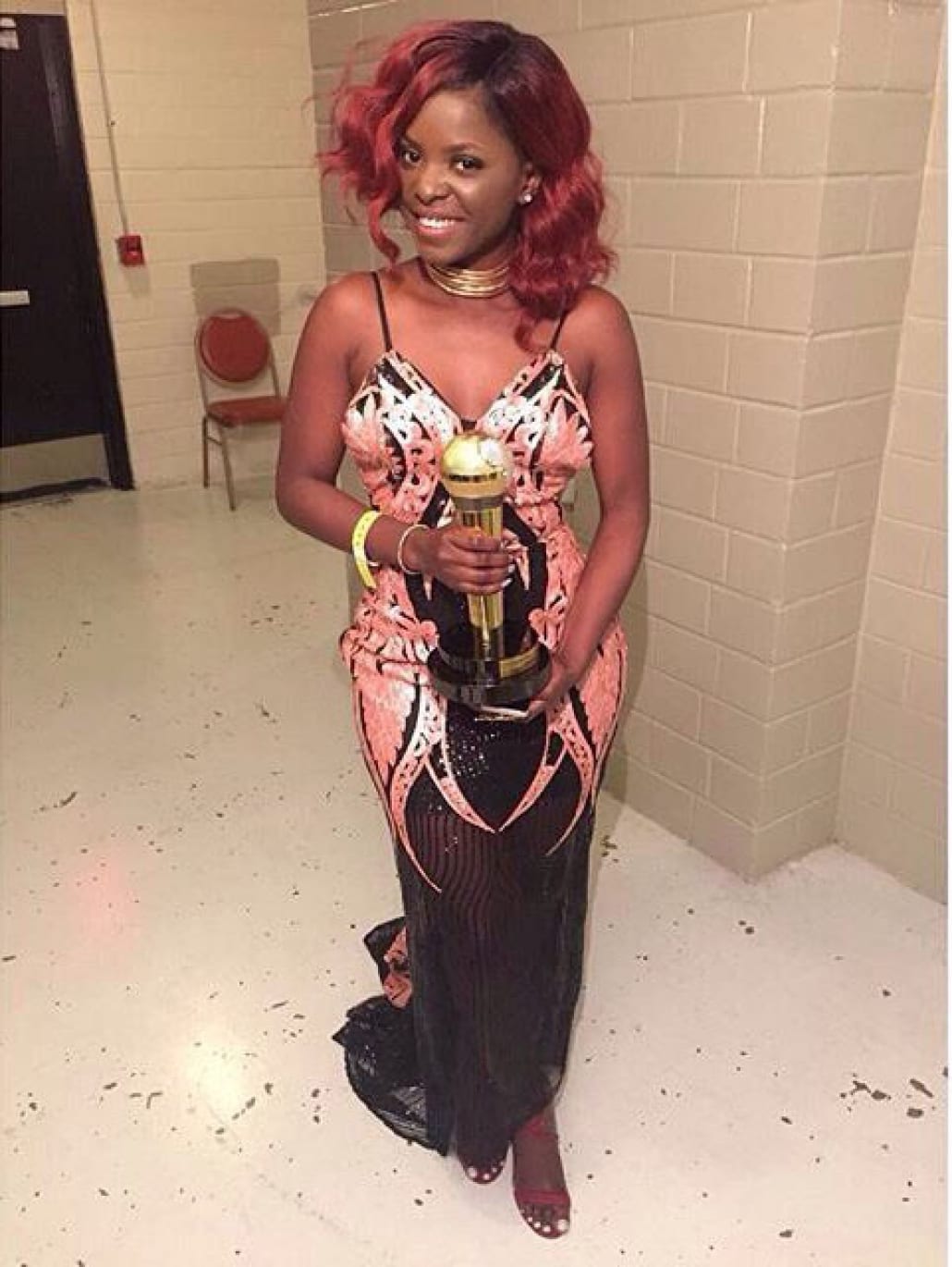 Musique: La chanteuse Camerounaise Daphne honorée au Congo (photos)