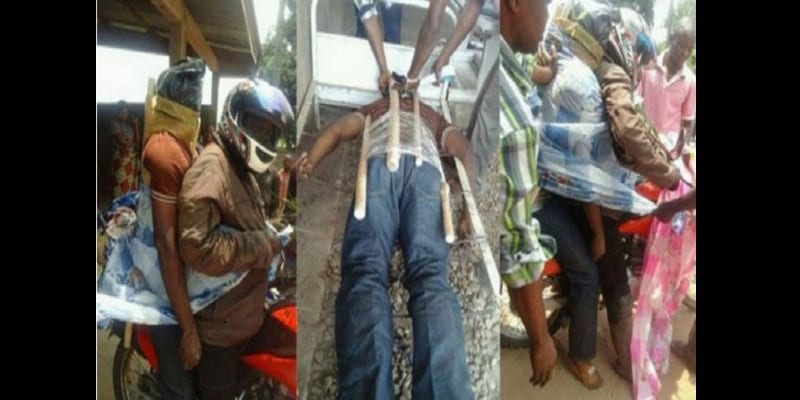 RDC: Voici comment les cadavres sont transportés dans certaines zones (photos)