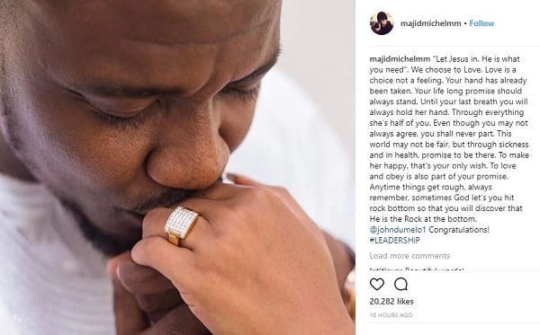 Mariage de John Dumelo: Découvrez les précieux conseils de Majid Michel à son collègue (photos)