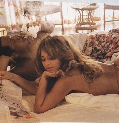 People: Beyonce et Jay-Z s'affichent dans le lit conjugal (photos)