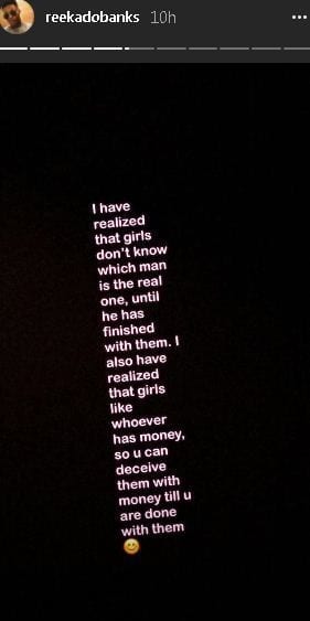Reekado Banks: "Vous pouvez duper les filles avec de l'argent"