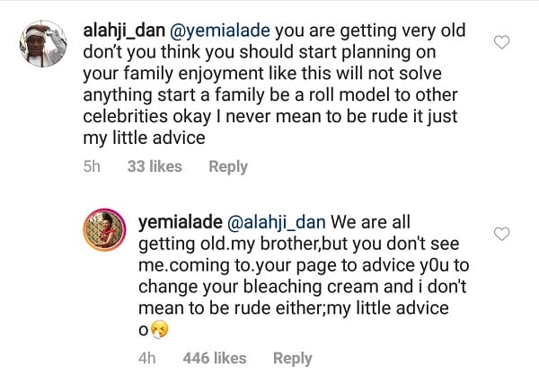 People: La réponse hilarante de Yemi Alade à un fan qui lui a demandé de se marier