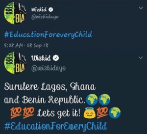 People Wizkid reveals why he dropped out of school and his dream for Africa