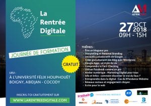 Technologie: Abidjan abrite la 1ère éditition de La  Rentrée Digitale, ce 27 octobre