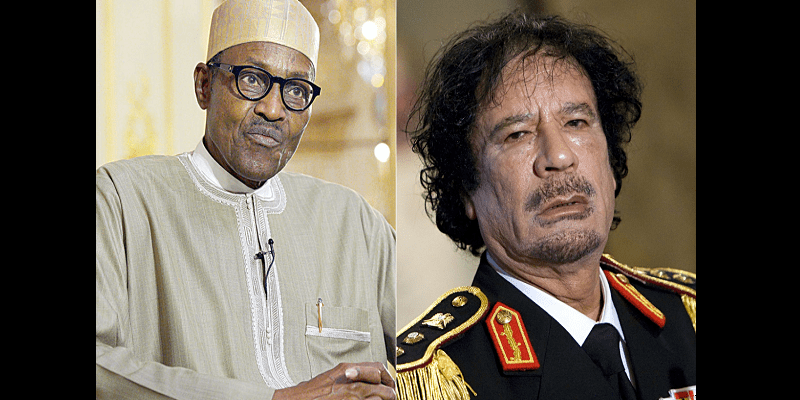Buhari-Gaddafi