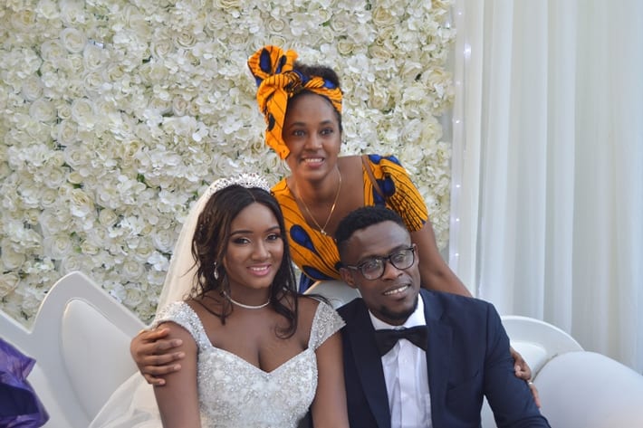 Le mariage en couleur d'une ex miss guinéenne à un footballeur ghanéen