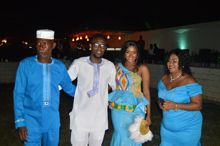Le mariage en couleur d'une ex miss guinéenne à un footballeur ghanéen