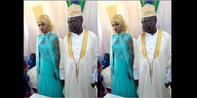 73-Year-Old-Politician-Marries-25-year-old-Pretty-Lady-PhotoVideo-1