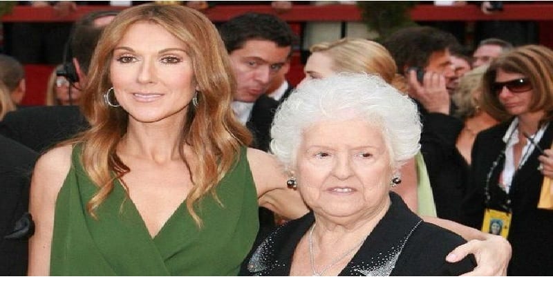Céline Dion et sa mère