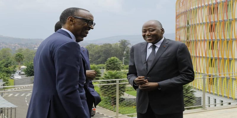 Le PM et Kagamé
