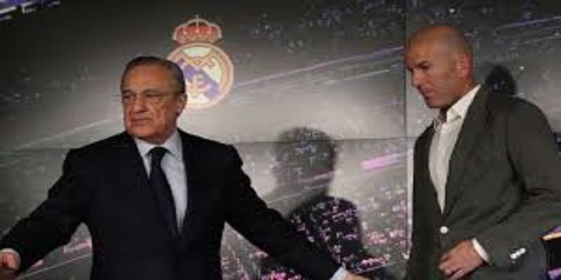 Pérez et Zidane
