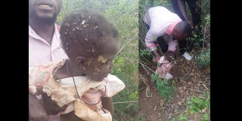 10-month-old-Baby-Rescued-After-Her-Mother-Buried-Her-Alive-In-A-Forest-Photos-3-696×489